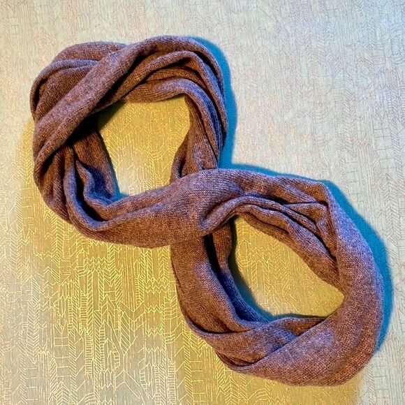 H&M knit Circle Scarf grey/gray 20x30 - Picture 1 of 6